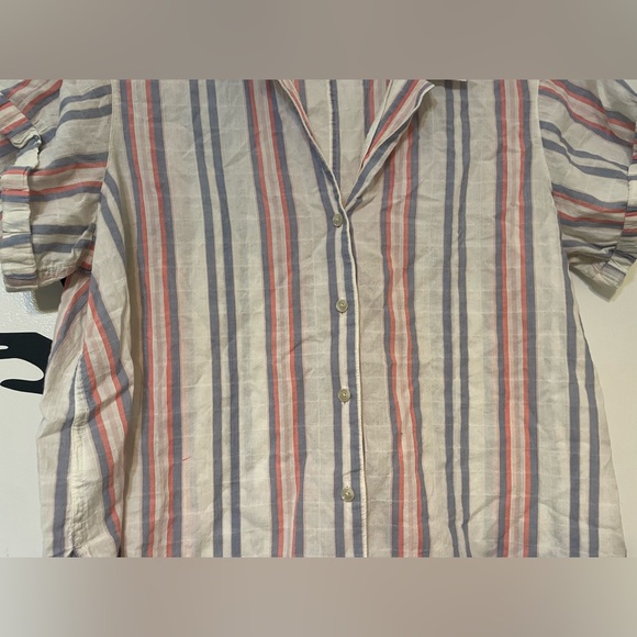Women’s striped button down shirt - Picture 7 of 8
